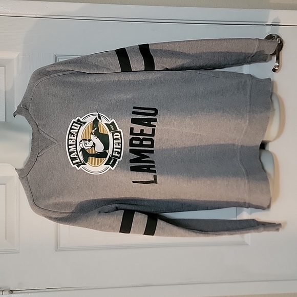 Vintage Chapion "Lambeau Field" Gray Pullover Sweater NFL Green Bay Packers - Picture 1 of 7